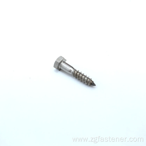 stainless steel hex head wood screws